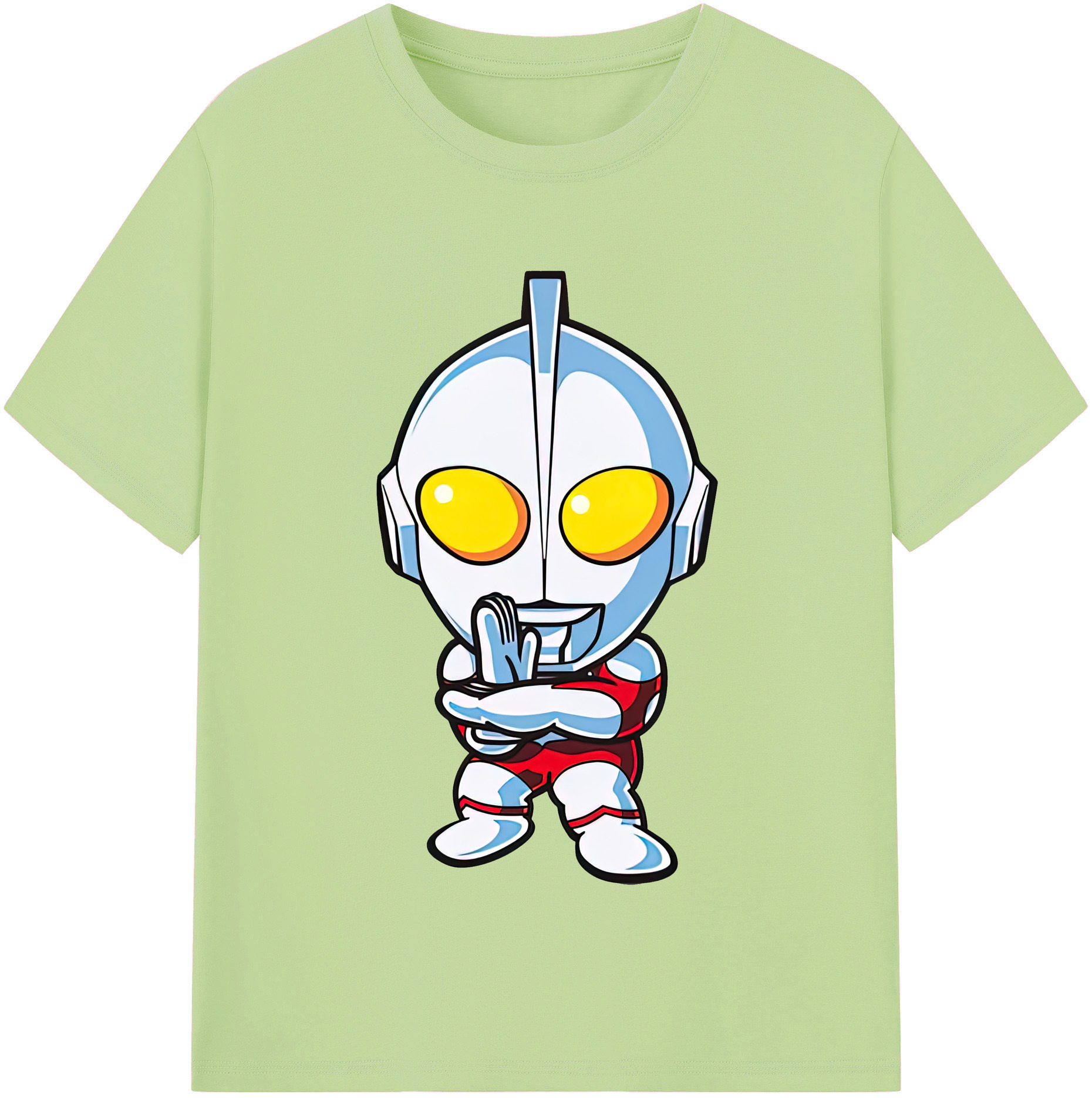 （画像用） ウルトラマン Ultraman 綿100％半袖Tシャツ（フロントプリント）